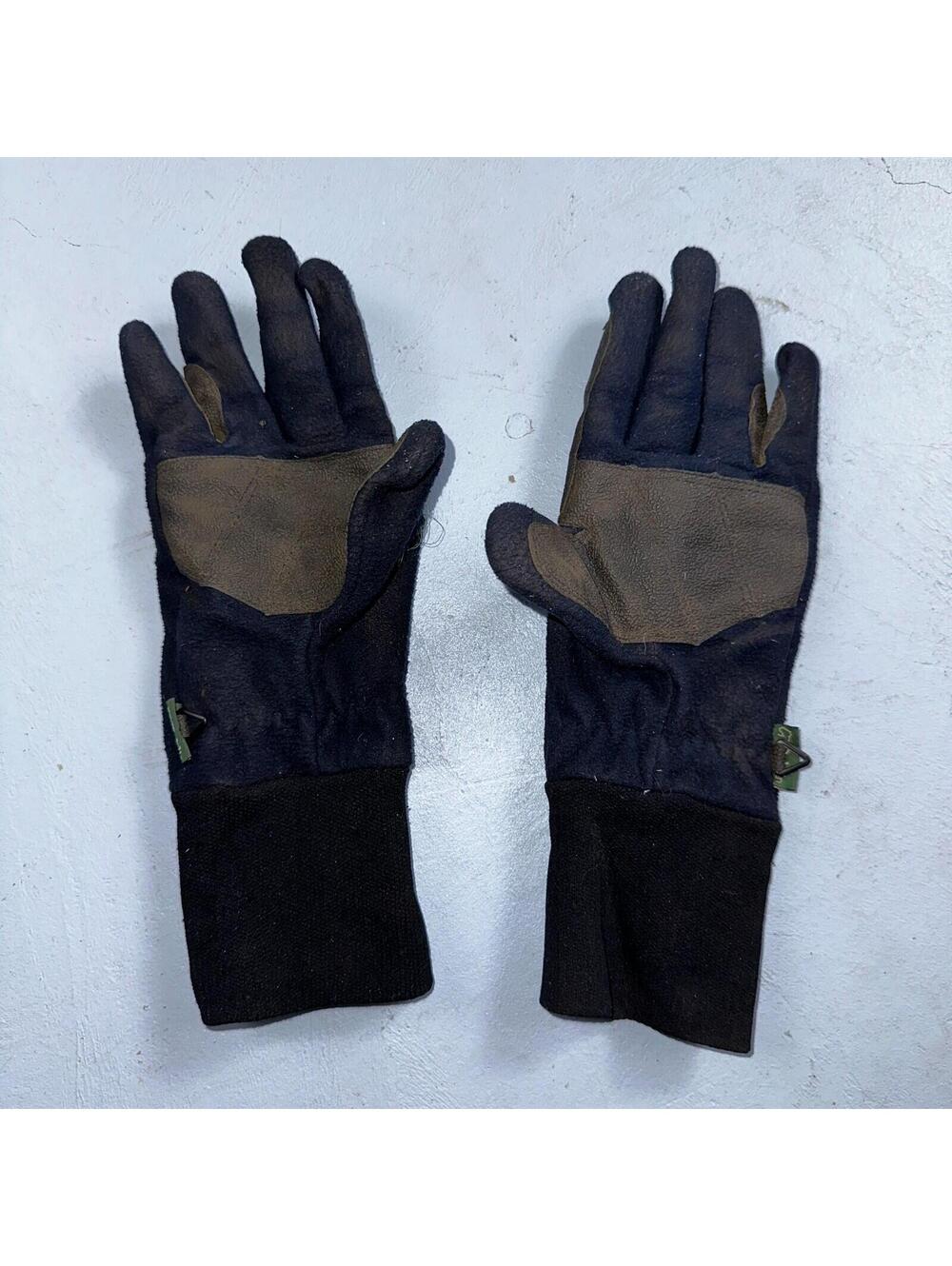 Dublin Everyday Showerproof Polar Fleece Riding Gloves XL Vtg Style Winter